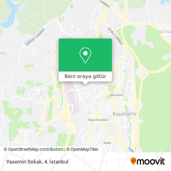 Yasemin Sokak, 4 harita