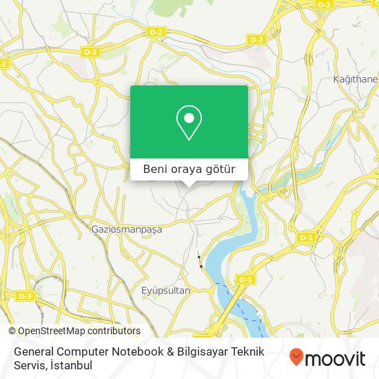 General Computer Notebook & Bilgisayar Teknik Servis harita