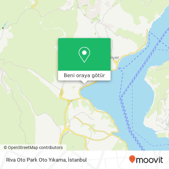 Riva Oto Park Oto Yıkama harita