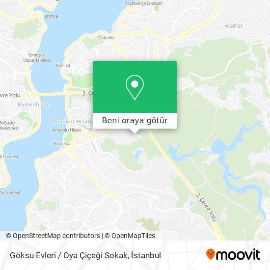Göksu Evleri / Oya Çiçeği Sokak harita