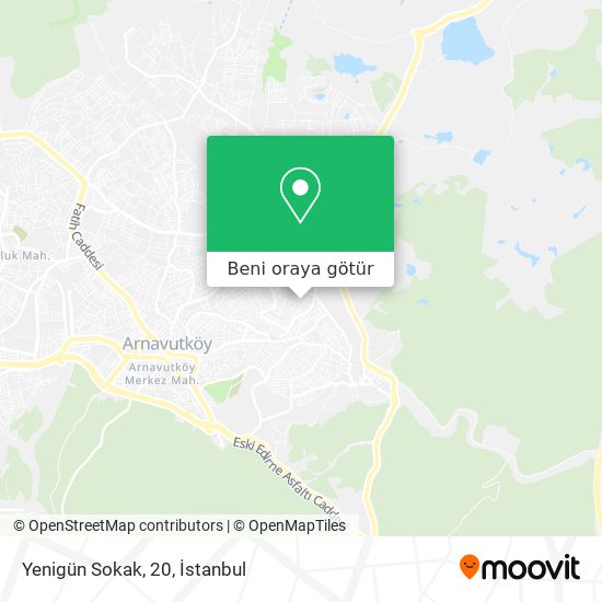 Yenigün Sokak, 20 harita