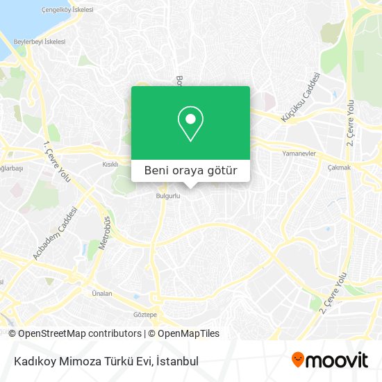 Kadıkoy Mimoza Türkü Evi harita