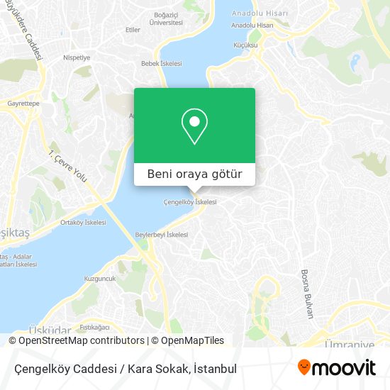 Çengelköy Caddesi / Kara Sokak harita