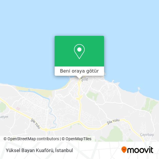 Yüksel Bayan Kuaförü harita