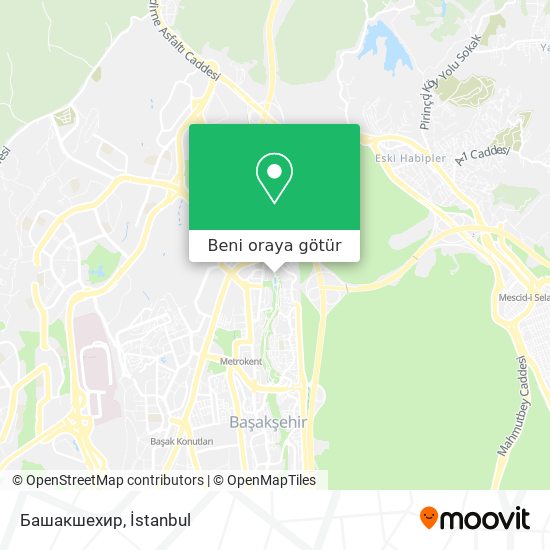 Башакшехир harita