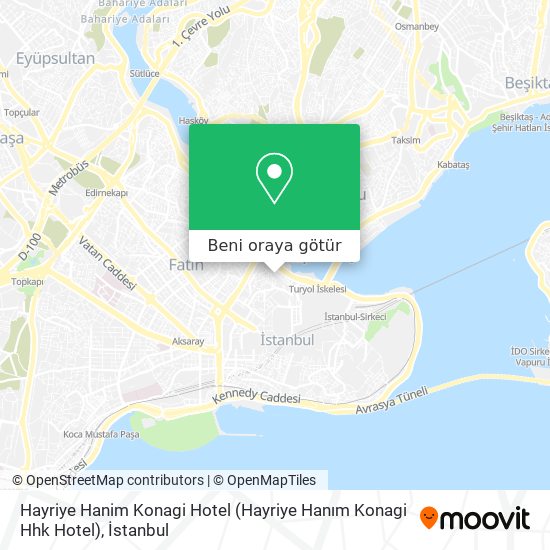 Hayriye Hanim Konagi Hotel (Hayriye Hanım Konagi Hhk Hotel) harita