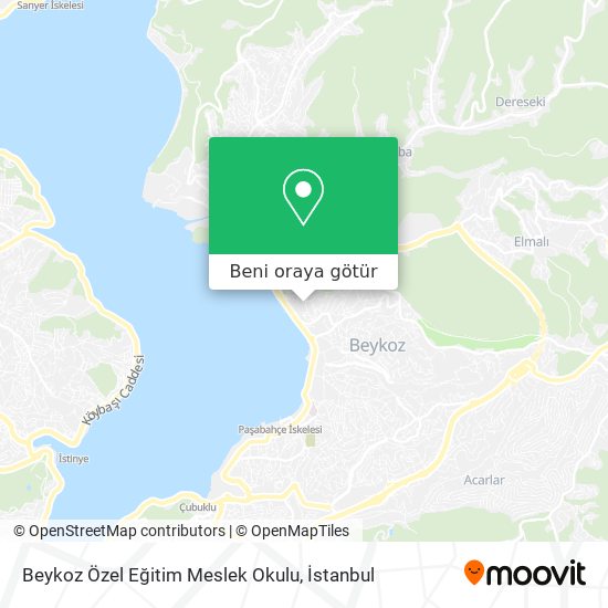 Beykoz Özel Eğitim Meslek Okulu harita