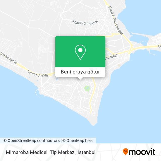 Mimaroba Medicell Tip Merkezi harita