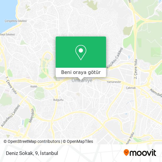 Deniz Sokak, 9 harita