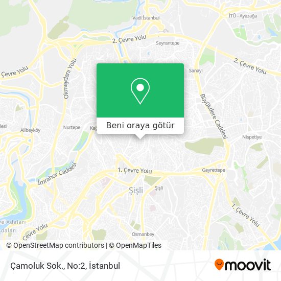 Çamoluk Sok., No:2 harita