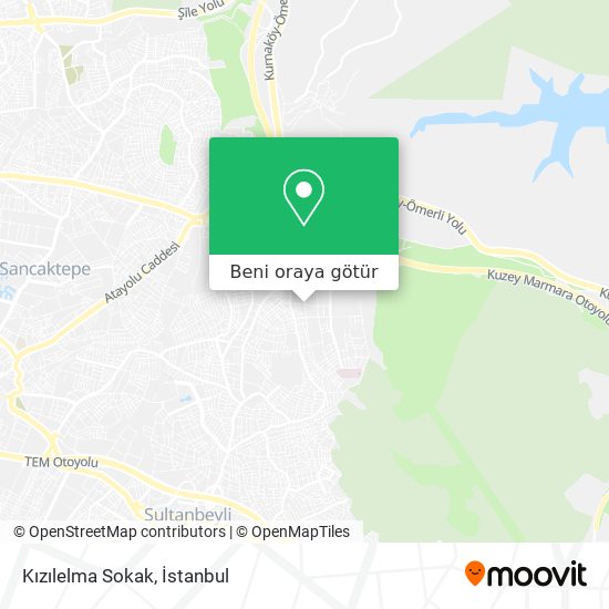 Kızılelma Sokak harita
