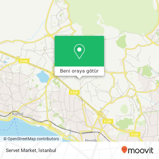 Servet Market harita