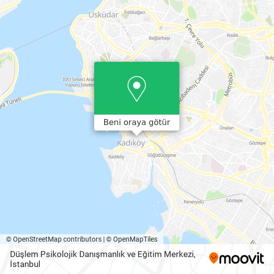 Düşlem Psikolojik Danışmanlık ve Eğitim Merkezi harita