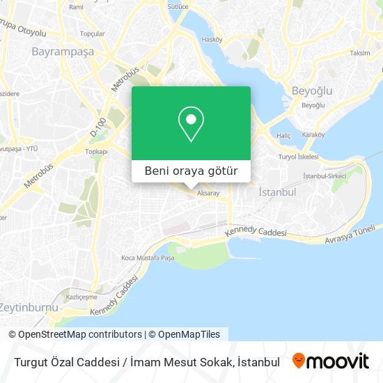 Turgut Özal Caddesi / İmam Mesut Sokak harita