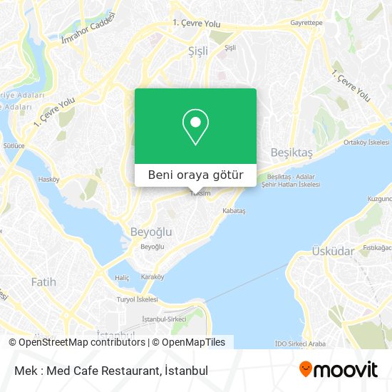 Mek : Med Cafe Restaurant harita