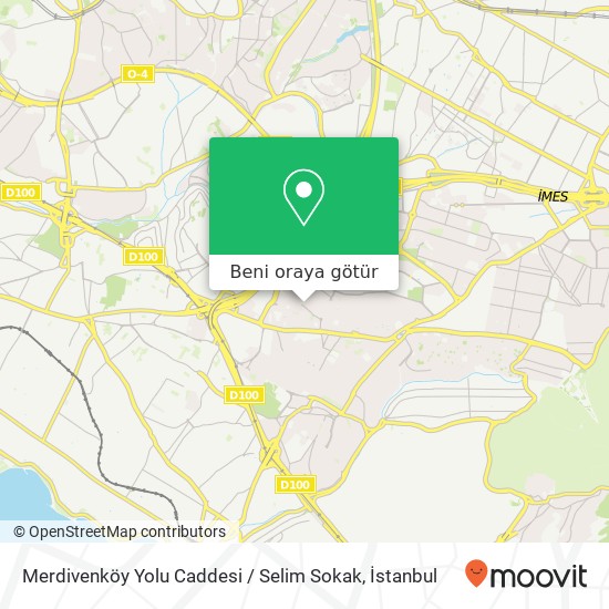 Merdivenköy Yolu Caddesi / Selim Sokak harita