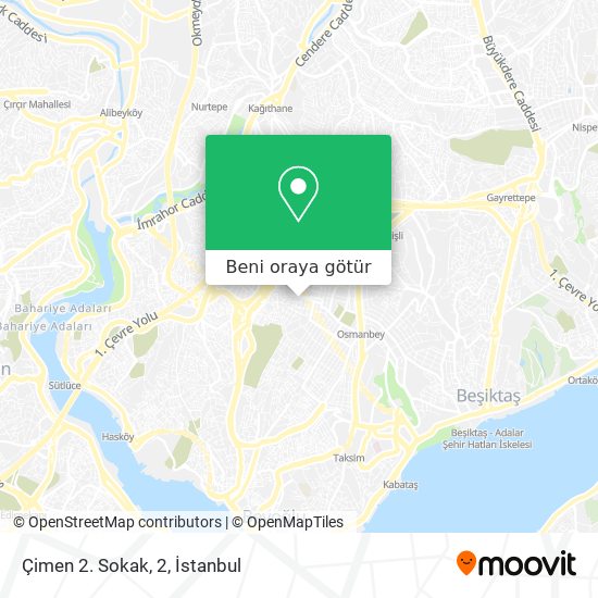 Çimen 2. Sokak, 2 harita