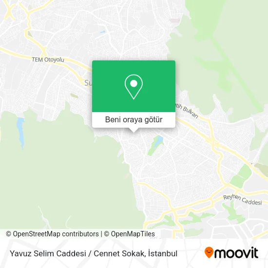Yavuz Selim Caddesi / Cennet Sokak harita
