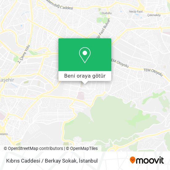 Kıbrıs Caddesi / Berkay Sokak harita