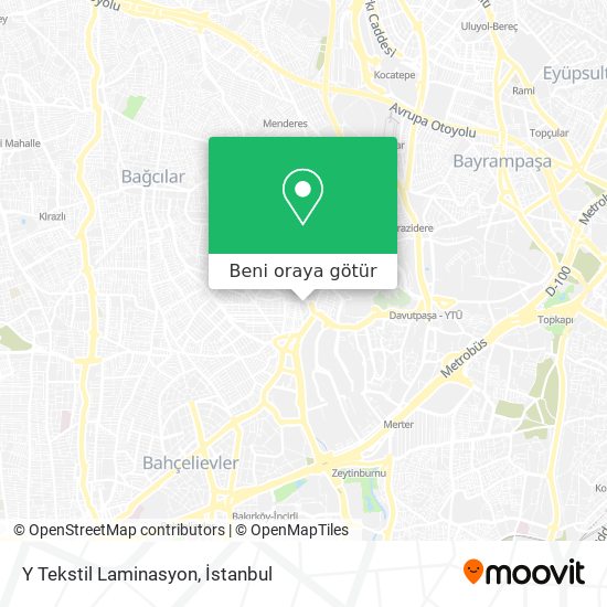 Y Tekstil Laminasyon harita