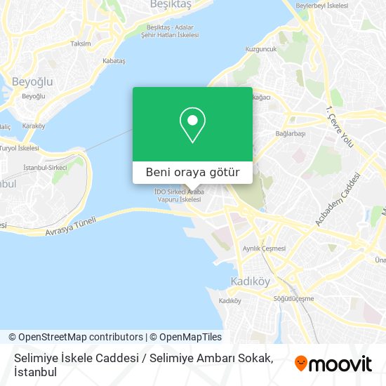 Selimiye İskele Caddesi / Selimiye Ambarı Sokak harita