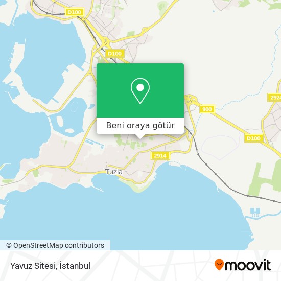 Yavuz Sitesi harita