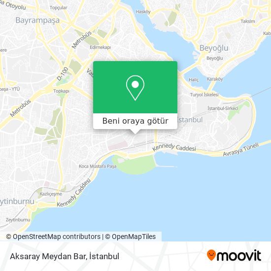 Aksaray Meydan Bar harita