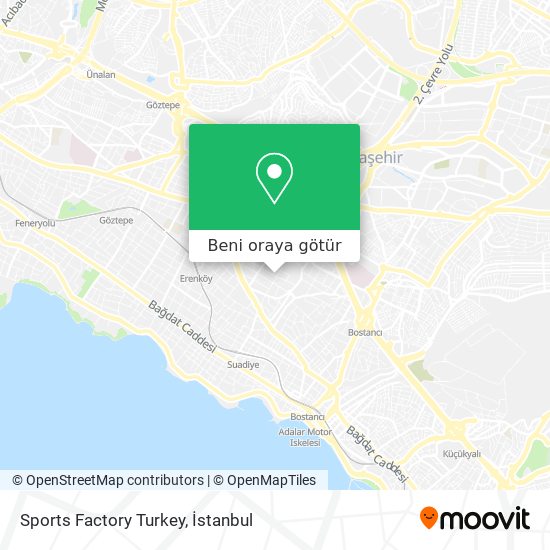 Sports Factory Turkey harita