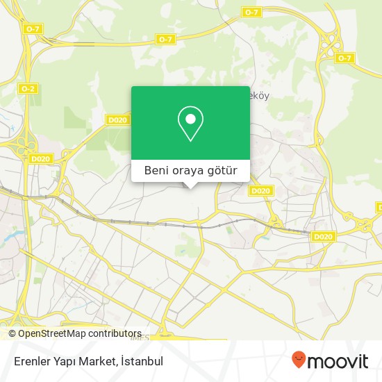 Erenler Yapı Market harita