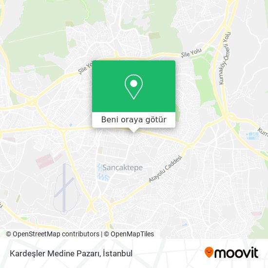 Kardeşler Medine Pazarı harita