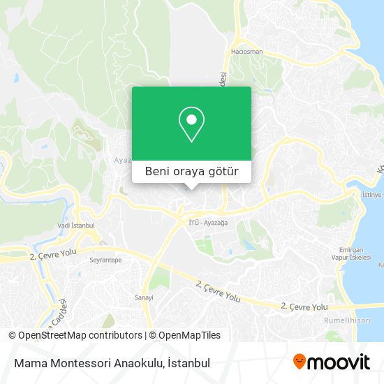 Mama Montessori Anaokulu harita