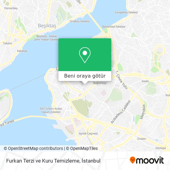 Furkan Terzi ve Kuru Temizleme harita