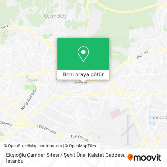 Ekşioğlu Çamder Sitesi / Şehit Ünal Kalafat Caddesi harita