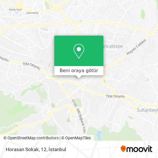 Horasan Sokak, 12 harita