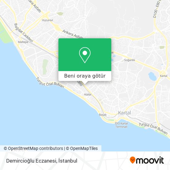 Demircioğlu Eczanesi harita