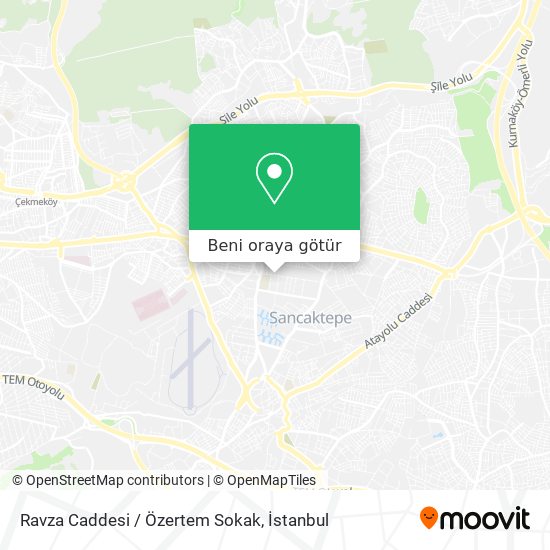 Ravza Caddesi / Özertem Sokak harita