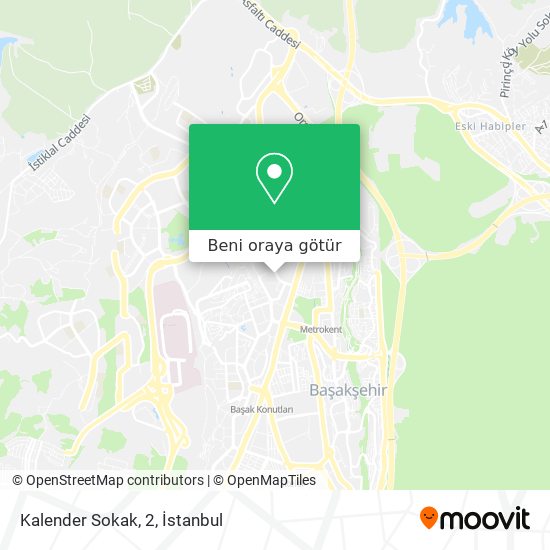 Kalender Sokak, 2 harita
