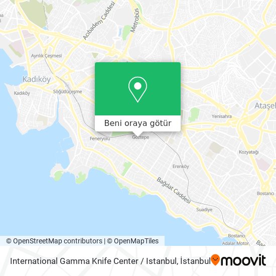 International Gamma Knife Center / Istanbul harita