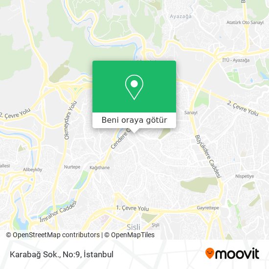 Karabağ Sok., No:9 harita