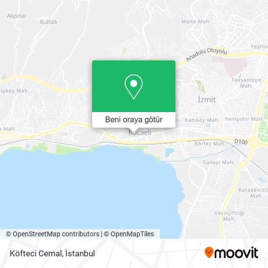 Köfteci Cemal harita