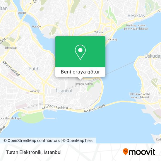 Turan Elektronik harita