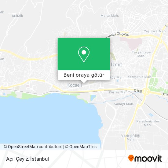 Açıl Çeyiz harita