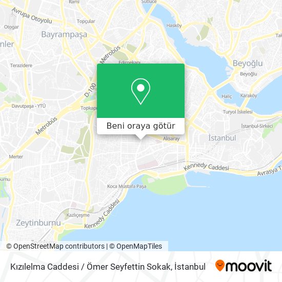Kızılelma Caddesi / Ömer Seyfettin Sokak harita