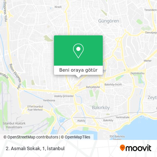 2. Asmalı Sokak, 1 harita