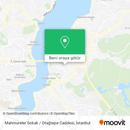 Mahmureler Sokak / Otağtepe Caddesi harita