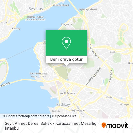 Seyit Ahmet Deresi Sokak / Karacaahmet Mezarlığı harita