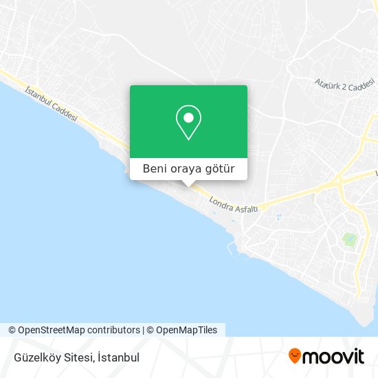 Güzelköy Sitesi harita