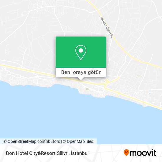 Bon Hotel City&Resort Silivri harita