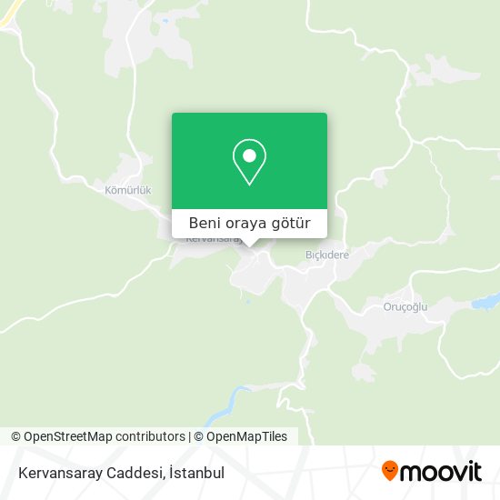 Kervansaray Caddesi harita