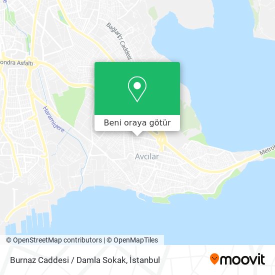 Burnaz Caddesi / Damla Sokak harita